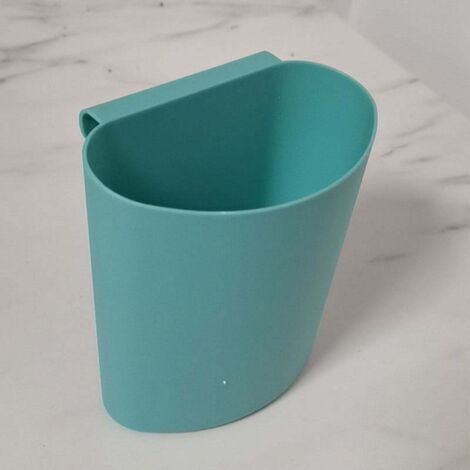 Contenitore/armadietto portaoggetti — in plastica blu, design resistente e impermeabile, contenitore multifunzionale per la cucina, sistema modulare di organizzazione domestica