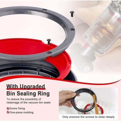 Contenitore/Bancata per Dyson V10, ricambi per aspirapolvere, accessorio per aspirapolvere.