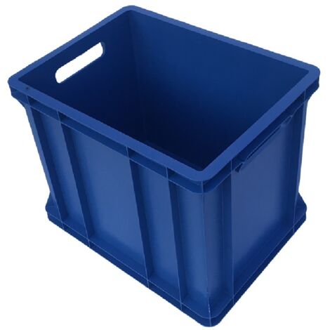 Contenitore blu per stoccaggio, dimensioni 400x300x320