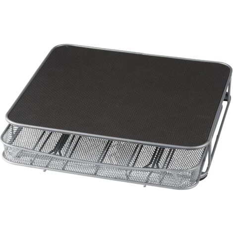 Contenitore Cassetto Porta Capsule Cialde Caffè Metallo 30-60 Posti con Piano Poggia Macchina del Caffè Coffee Capsule Drawer
