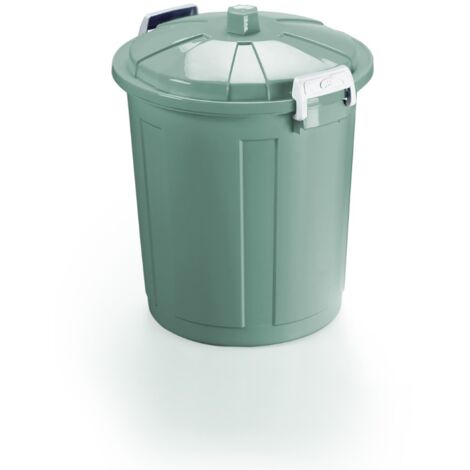 Contenitore con coperchio tommy da 21 litri verde mazzei - mazzei home