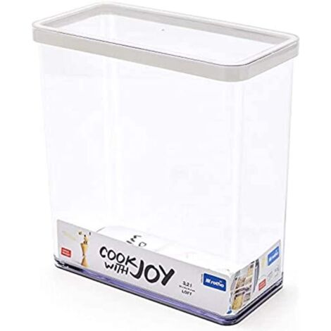 CONTENITORE CUCINA PREMIUM RETTANGOLARE  3,2LT BIANCO