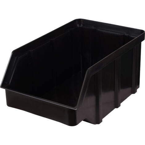 Contenitore da officina modello 2, dimensioni 156 x 100 x 75 mm, nero