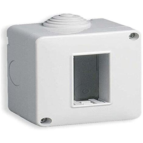 contenitore da parete 1 modulo vimar bianco ip40 - cod.0r14801