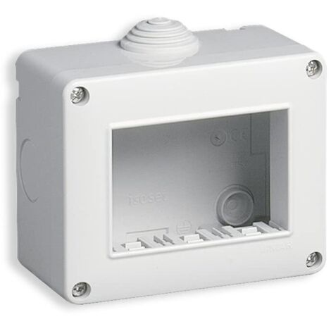 contenitore da parete 3 moduli vimar bianco ip40 - cod.0r14803