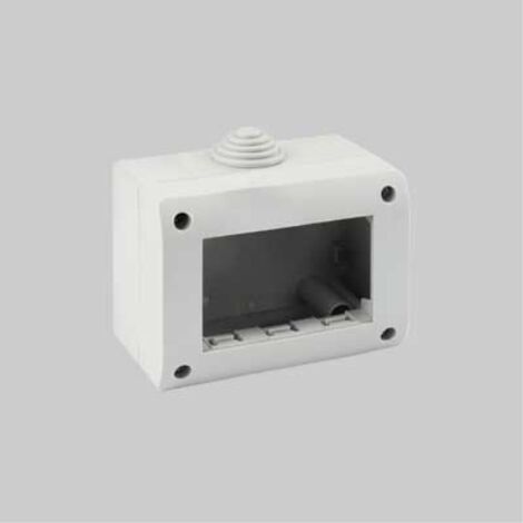 Contenitore da parete per apparecchi ip40 'easy' 1 posto EC ELETTROCANALI