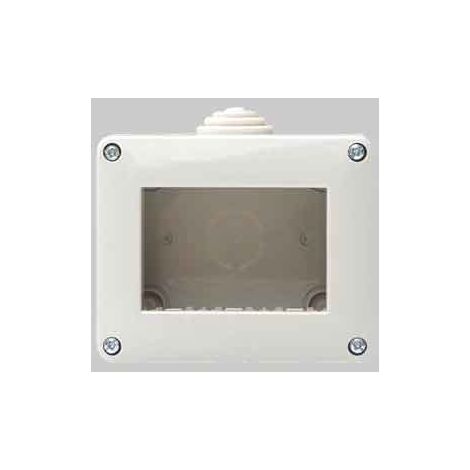 Contenitore da parete per apparecchi ip40 'starlight' 2 posti ELETTROIT
