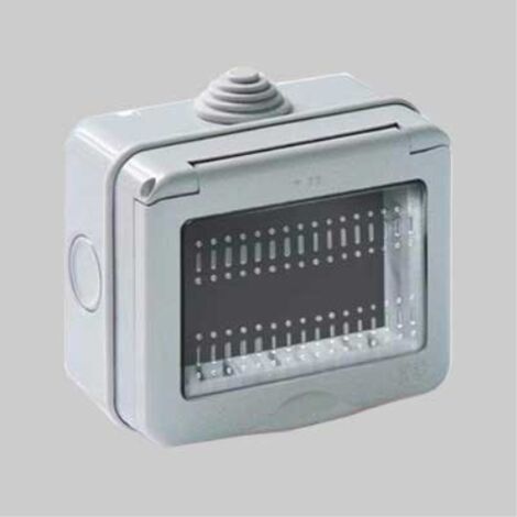 Contenitore da parete per apparecchi ip55 "mylife" 1 posto EC ELETTROCANALI