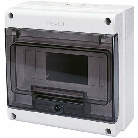 Contenitore da parete per interruttori magnetotermici o differenziali - 8 mod.
