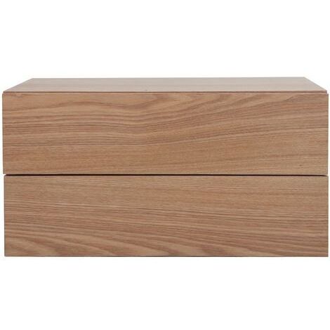 Contenitore design legno 2 cassetti MAX