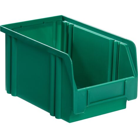 Contenitore di stoccaggio trasparente LK L230/200xL140xH130mm PS verde