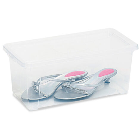 CONTENITORE EASY BOX C/COPER 40X20XH16 CM TRASP- 13,0 pz