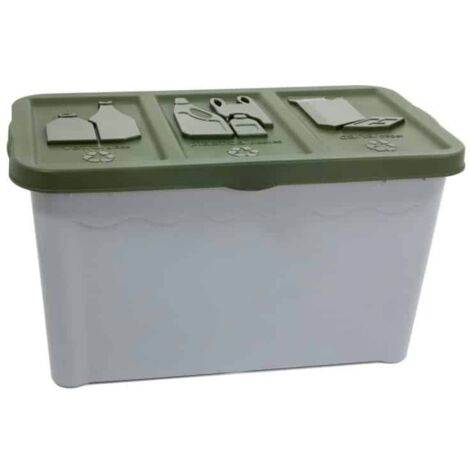 Contenitore ecotris pattumiera plastica raccolta differenziata 115 lt rifiuti 207