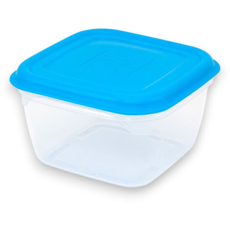 Contenitore ermetico quadrato in plastica per alimenti