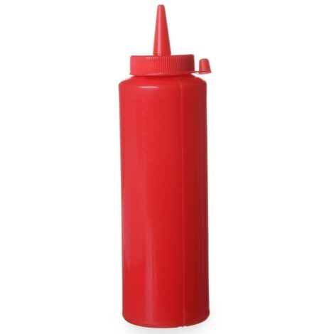 Contenitore erogatore per salse fredde 0,2l. rosso - Hendi 558010