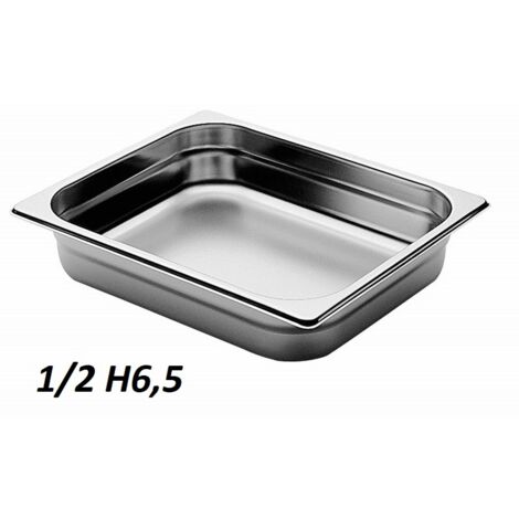Contenitore Gastronomia in Acciaio Inox 26,5 x 32,5 x 6,5 cm
