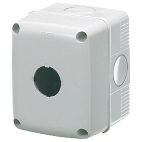 Contenitore Gewiss da parete 1 foro 22mm vuoto per pulsanti GW27101