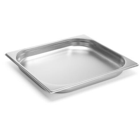 Contenitore GN 2/3, altezza 40 mm, acciaio inox - Hendi 800218