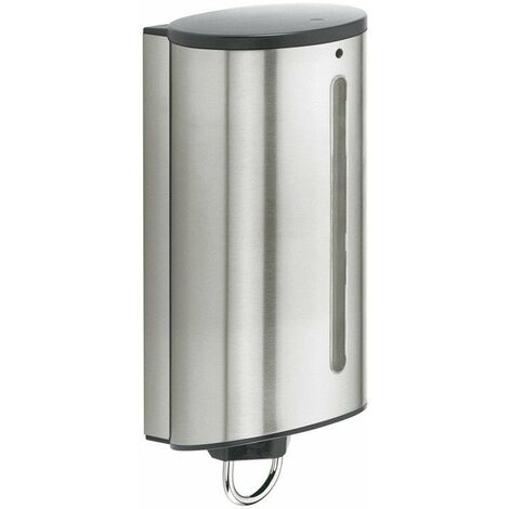 Contenitore in acciaio inox con pompa e leva KEUCO