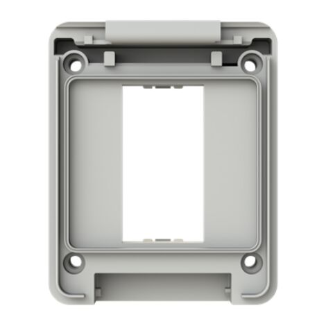 Contenitore ip55 1 posto 2 moduli abb 2csk2155ch
