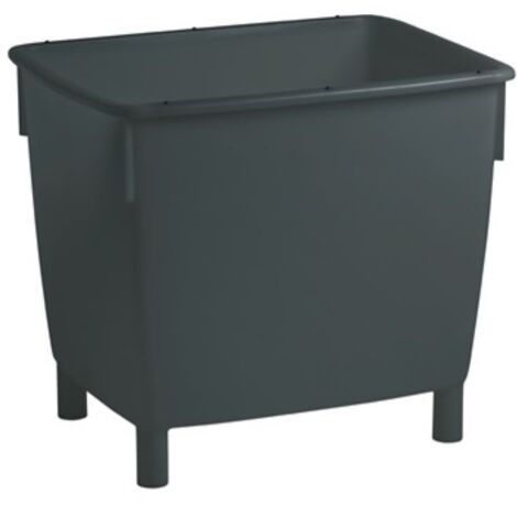 Contenitore leggero L945xP725xH830mm PE (HDPE) grigio basaltico