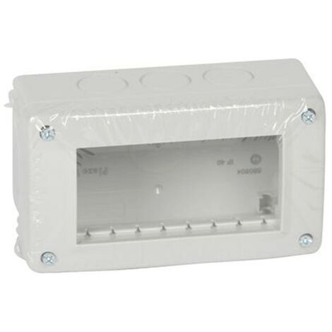 Contenitore Legrand da parete 4 posti IP40 680604