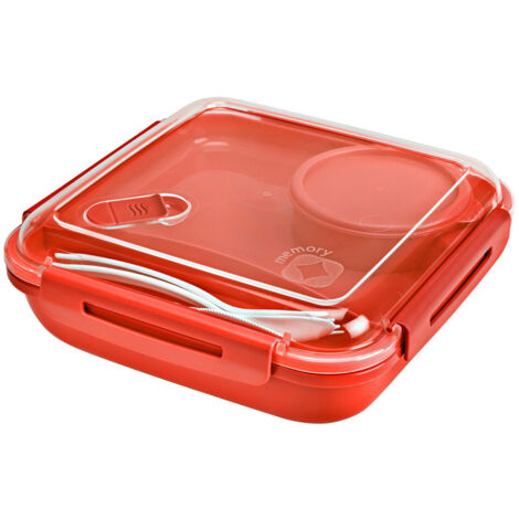 Contenitore Merenda Microonde 20X20 H 6,5 Rotho