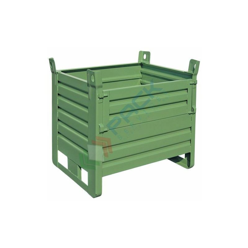 Contenitore slitte lato corto, 120 x 80 x 91 cm +