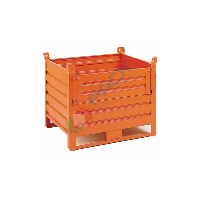 Contenitore slitte lato lungo, 100 x 80 x 84,5 cm