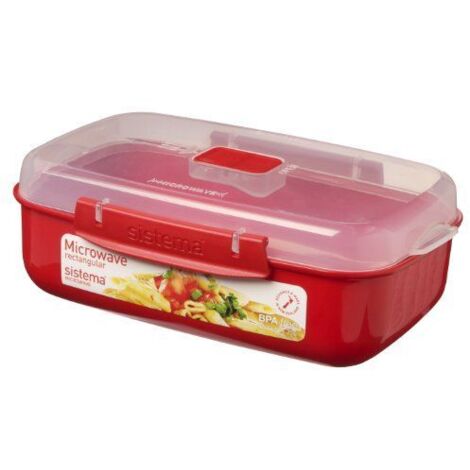 Contenitore microonde rettangolare lt 1,25