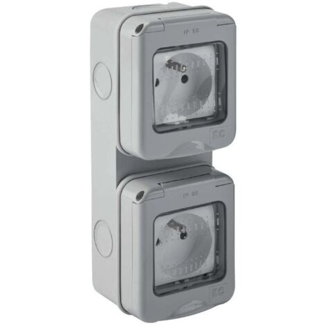 Contenitore Parete Mylife Ip55 4Mod.Vert. ( ELETTROCANALI cod. ECL4611A4V )