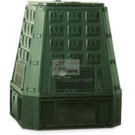 CONTENITORE PER COMPOSTAGGIO EVOGREEN 630L VERDE FORESTA IKEV - PP-IKST600ZI
