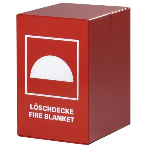 Contenitore per coperte antincendio EN1869 STA rosso senza contenuto B200xH300xT240mm