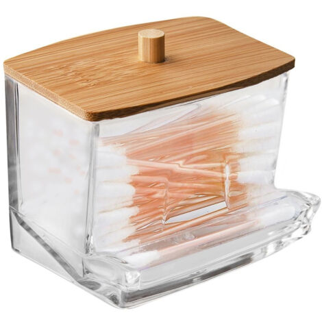 CONTENITORE PER COSMETICI IN STICK, ORGANIZZATORE DA BAGNO CON COPERCHIO BIANCO