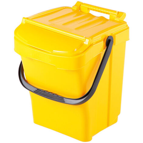 Contenitore per la raccolta differenziata URBA PLUS 40L - giallo