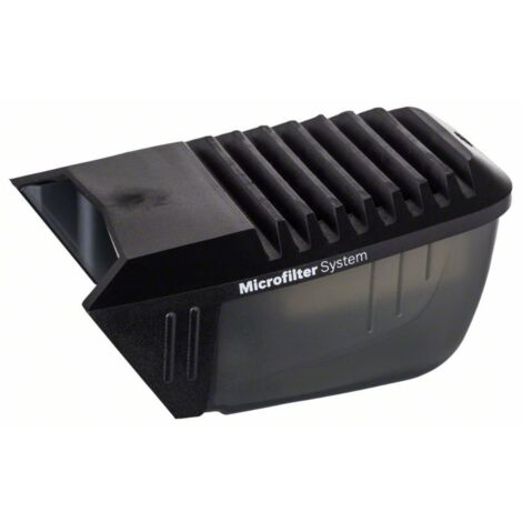 Contenitore per polvere con filtro (versione nera), compatibile con: GSS 18V-10 Professional