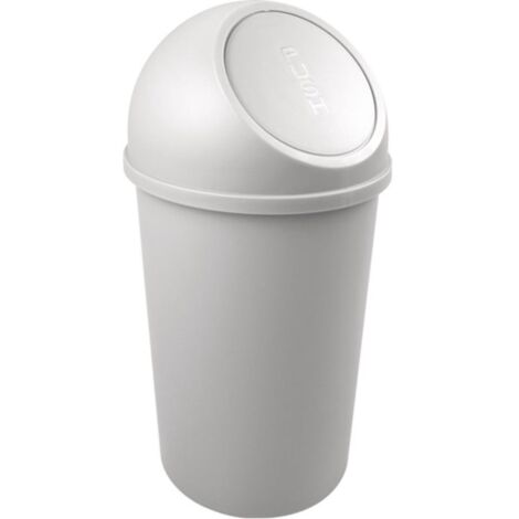 Contenitore per rifiuti H615xØ312mm 25l grigio chiaro