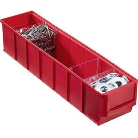 Contenitore per scaffali ShelfBox 400 S  Rosso