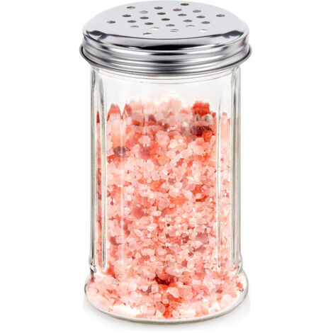 CONTENITORE PER SPEZIE IN VETRO CON COLINO BARATTOLO PER SPEZIE 350 ML
