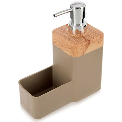 Contenitore per spugna da cucina per lavastoviglie, grigio, 500 ml
