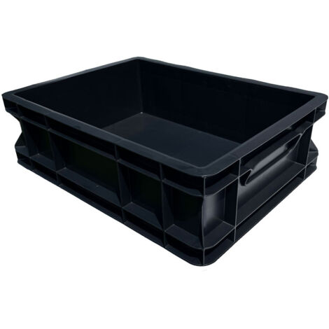 Contenitore per stoccaggio 400x300x120 Nero