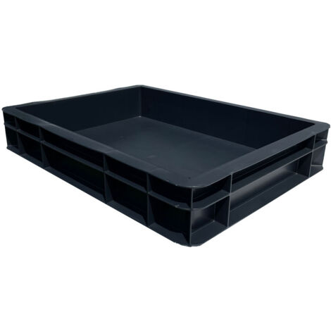 Contenitore per stoccaggio 400x300x70 Nero