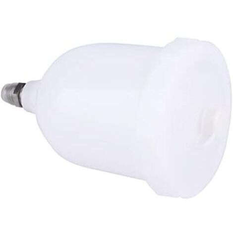 Contenitore per vernice a gravità da 10,9x10,9x17,7 cm, connettore filettato maschio, accessori per utensili pneumatici, contenitore per aerografo da 600 ml, contenitore per pistola a spruzzo per...