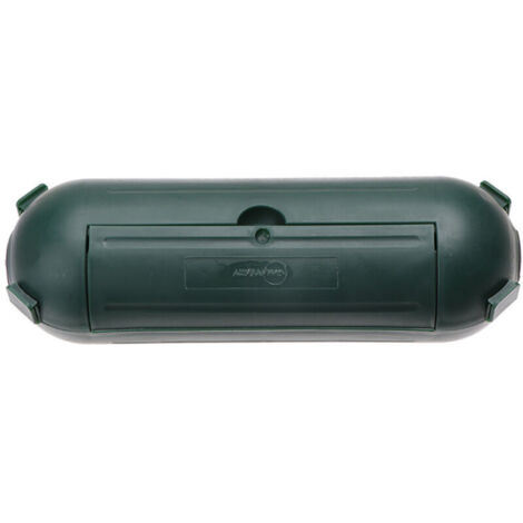Contenitore protettivo IP54 per prolunghe da giardino - Verde