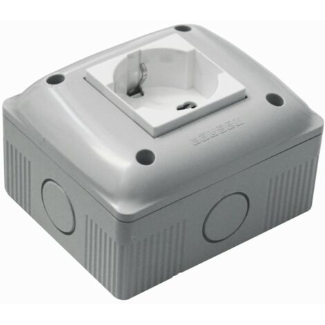 Contenitore protetto con presa universale - electraline