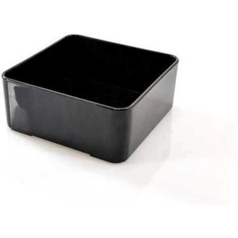 Contenitore Quadrato 15x15x6 Nero