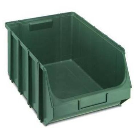 CONTENITORE SOVRAPPONIBILE UNION BOX TERRY - PLASTICA + PORTAETICHETTA B MM 147X234 H.MM 129 - 30 pezzi