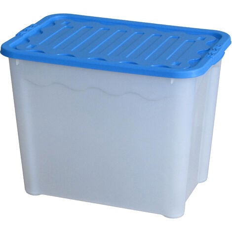 Contenitore plastica Eurobox 40x30x22 cm 20,3 l trasparente