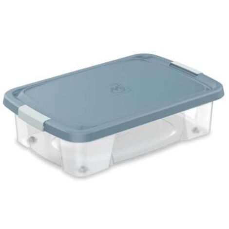 CONTENITORE STORAGE L59 P39 H16CM "ROLLER 3" C/RUOTE COLOR.