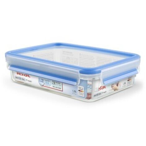 Contenitore Tefal Masterseal 1,2L - Blu, Plastica, per Microonde